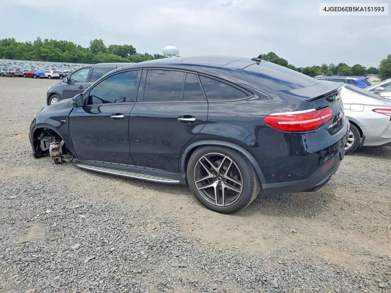 2019 Mercedes-Benz Gle Coupe 43 Amg VIN: 4JGED6EB5KA151593 Lot: 58778266
