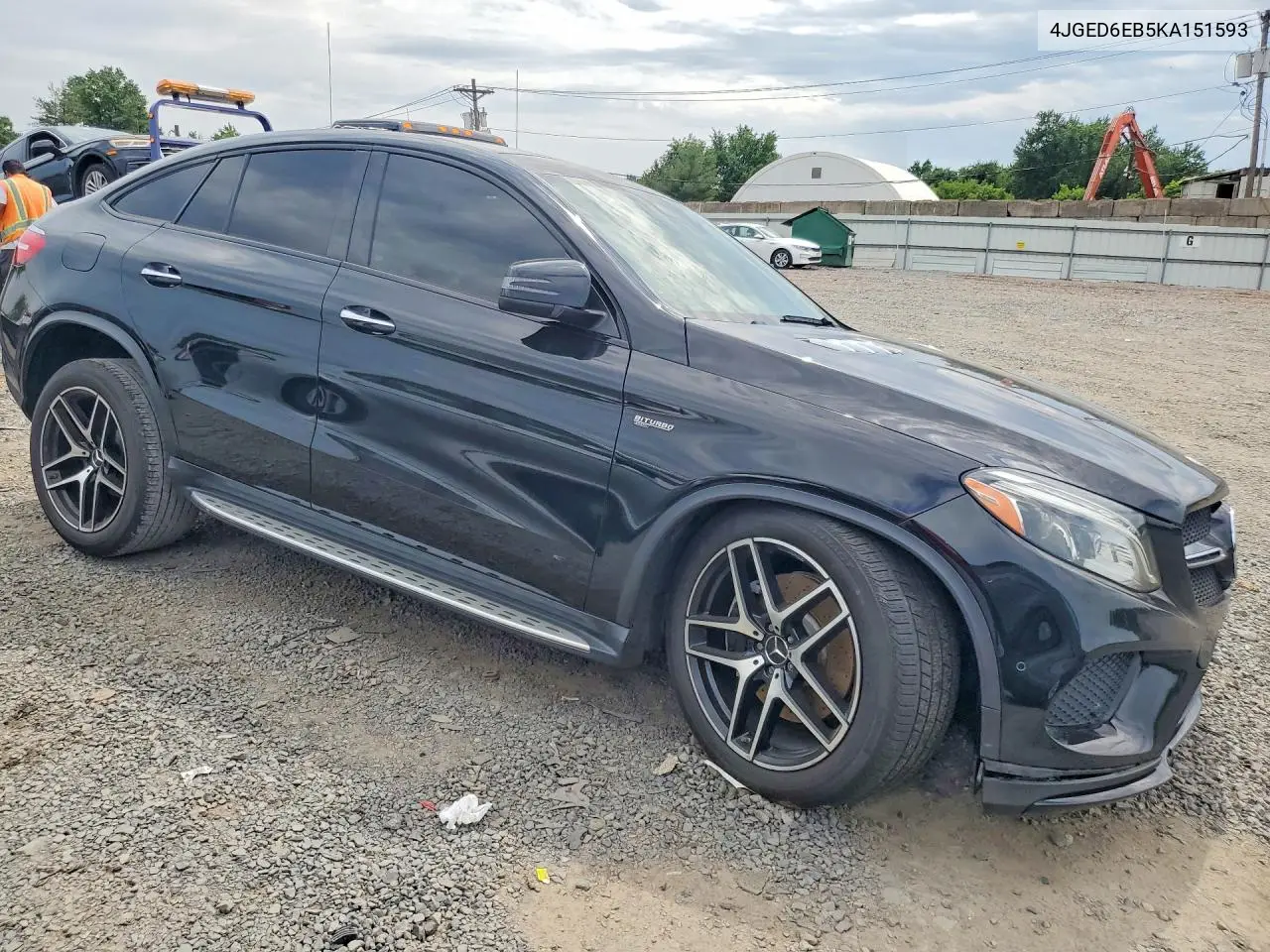2019 Mercedes-Benz Gle Coupe 43 Amg VIN: 4JGED6EB5KA151593 Lot: 58778266
