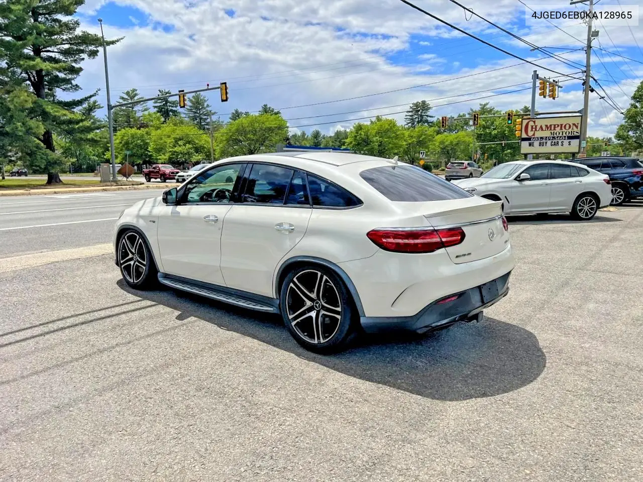 2019 Mercedes-Benz Gle Coupe 43 Amg VIN: 4JGED6EB0KA128965 Lot: 58959196