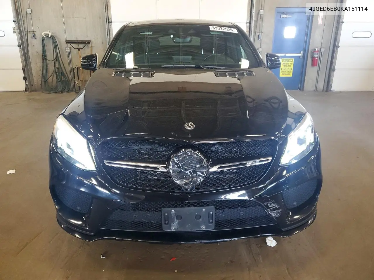 2019 Mercedes-Benz Gle Coupe 43 Amg VIN: 4JGED6EB0KA151114 Lot: 59323626