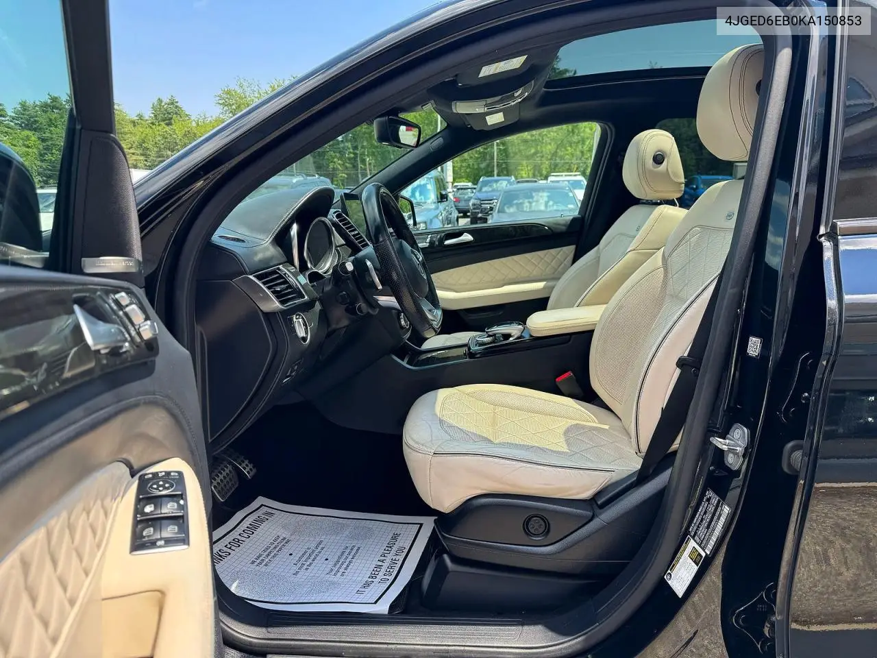 2019 Mercedes-Benz Gle Coupe 43 Amg VIN: 4JGED6EB0KA150853 Lot: 59633026