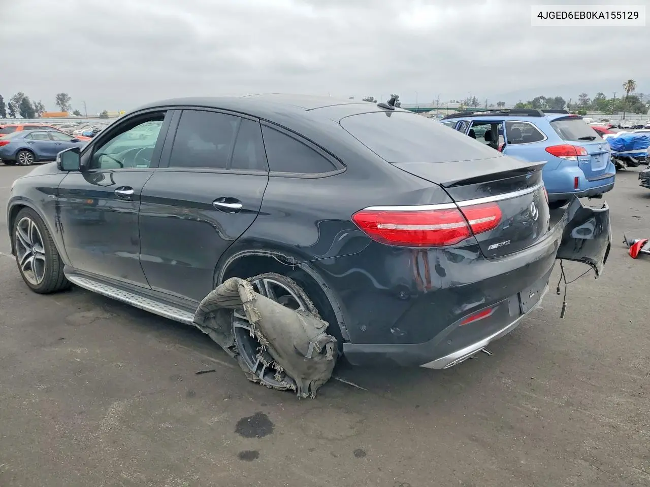 2019 Mercedes-Benz Gle Coupe 43 Amg VIN: 4JGED6EB0KA155129 Lot: 59888356