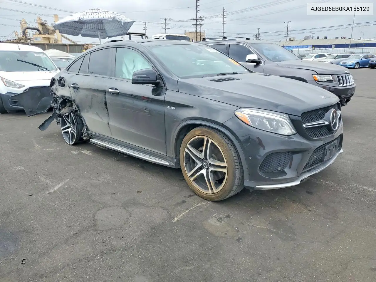 2019 Mercedes-Benz Gle Coupe 43 Amg VIN: 4JGED6EB0KA155129 Lot: 59888356