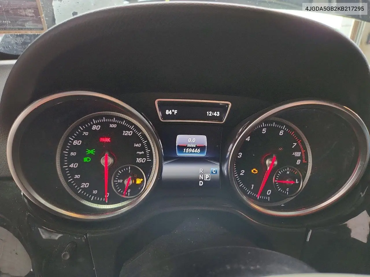 2019 Mercedes-Benz Gle 400 4Matic VIN: 4JGDA5GB2KB217295 Lot: 60044976