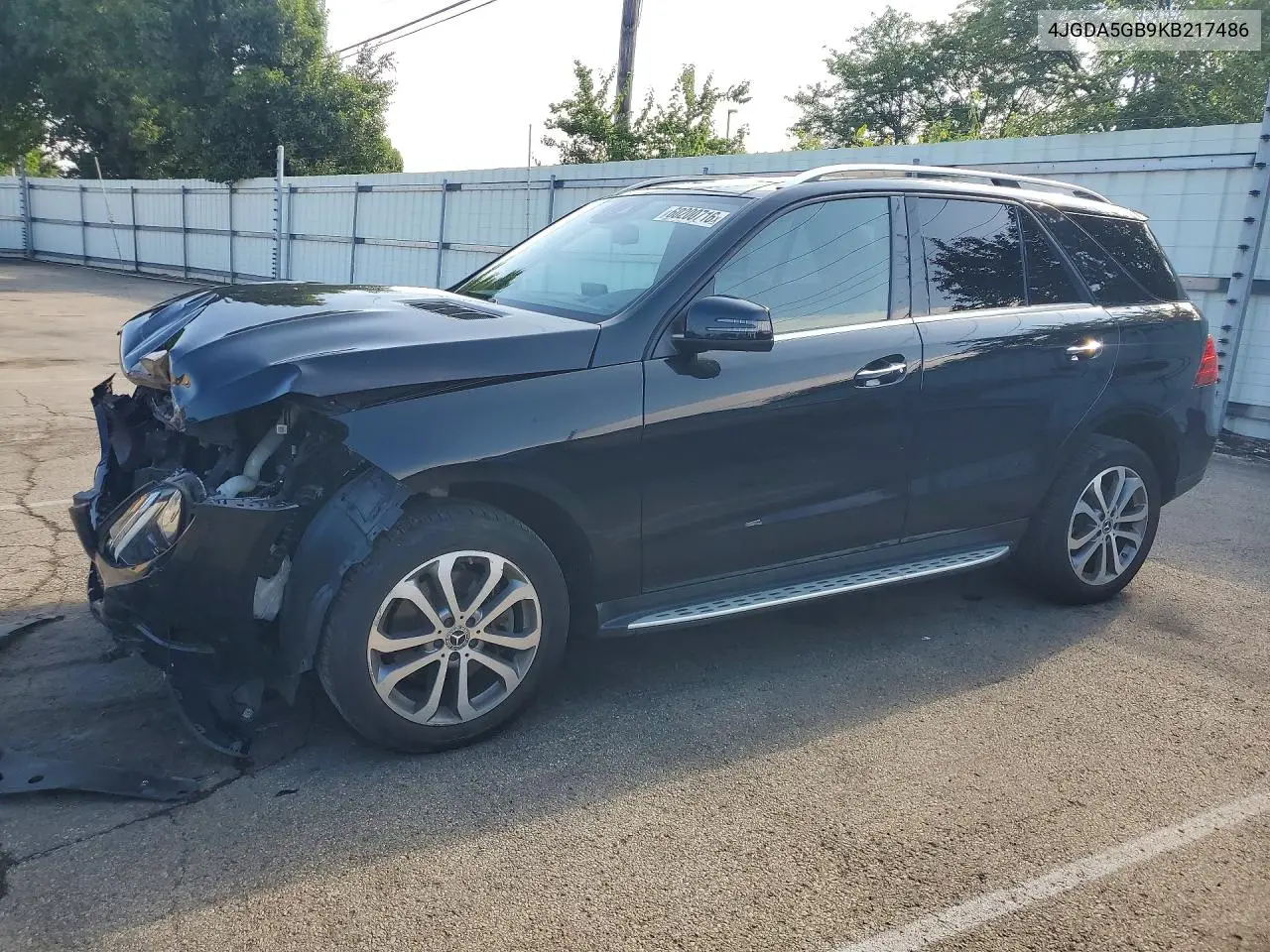 2019 Mercedes-Benz Gle 400 4Matic VIN: 4JGDA5GB9KB217486 Lot: 60200716