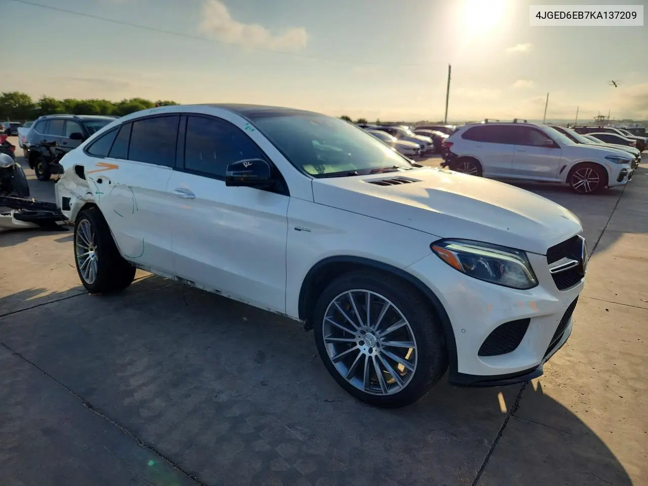 2019 Mercedes-Benz Gle Coupe 43 Amg VIN: 4JGED6EB7KA137209 Lot: 60545776