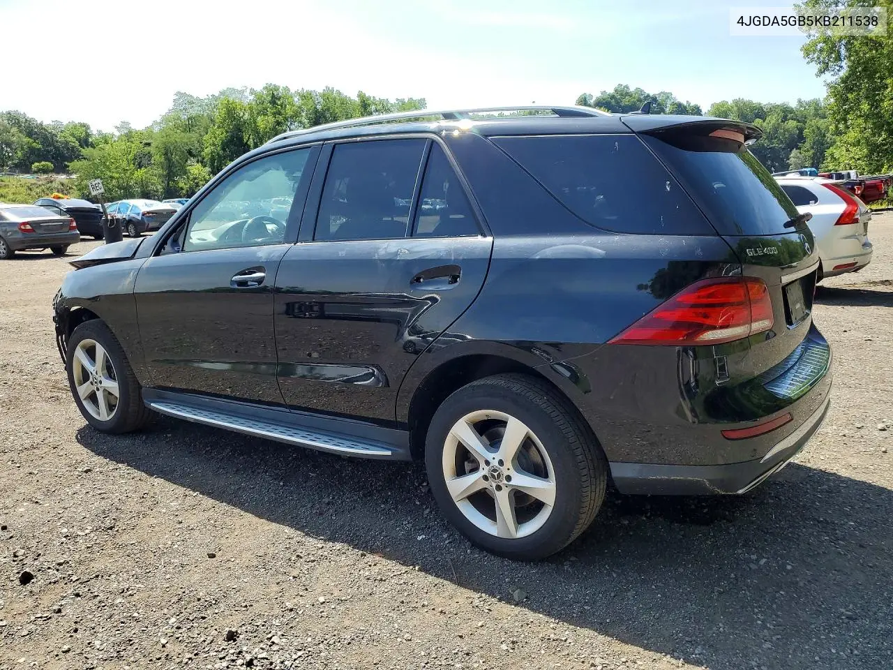2019 Mercedes-Benz Gle 400 4Matic VIN: 4JGDA5GB5KB211538 Lot: 61360496