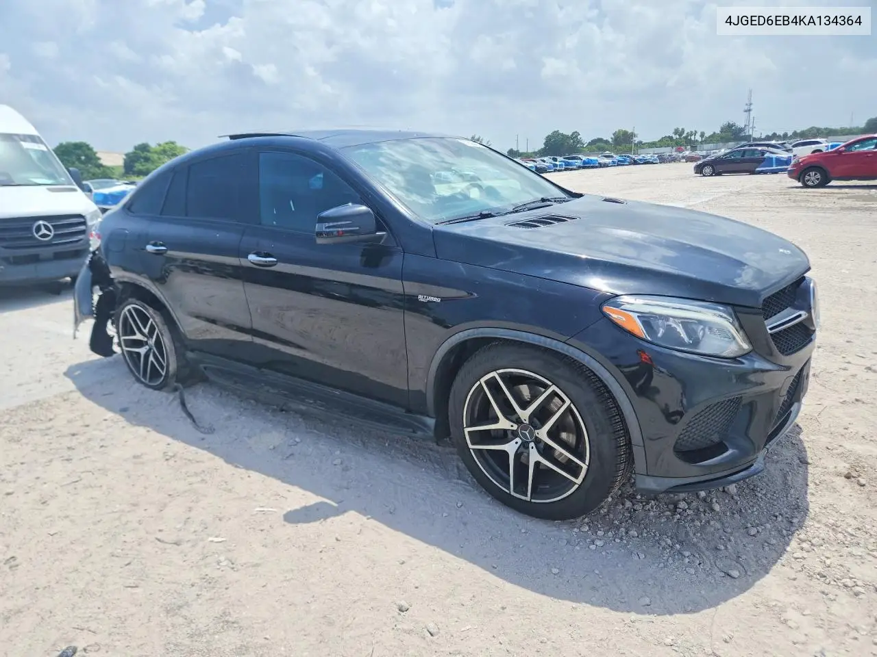 2019 Mercedes-Benz Gle Coupe 43 Amg VIN: 4JGED6EB4KA134364 Lot: 61536456