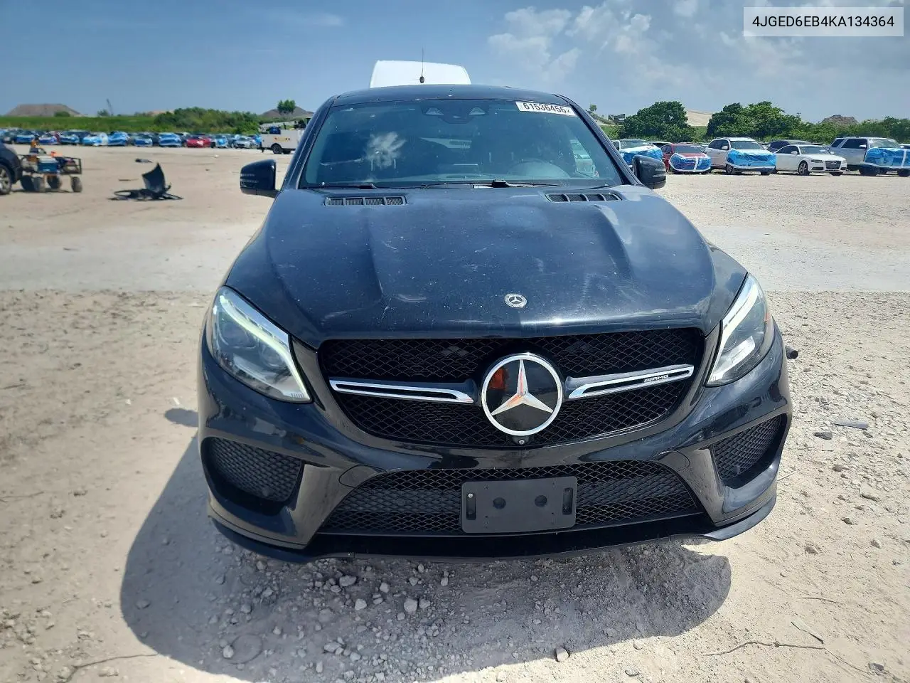 2019 Mercedes-Benz Gle Coupe 43 Amg VIN: 4JGED6EB4KA134364 Lot: 61536456