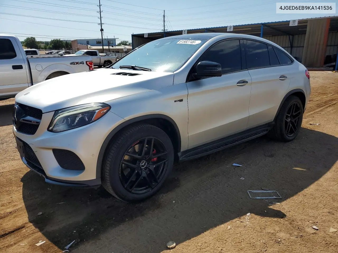2019 Mercedes-Benz Gle Coupe 43 Amg VIN: 4JGED6EB9KA141536 Lot: 61582746