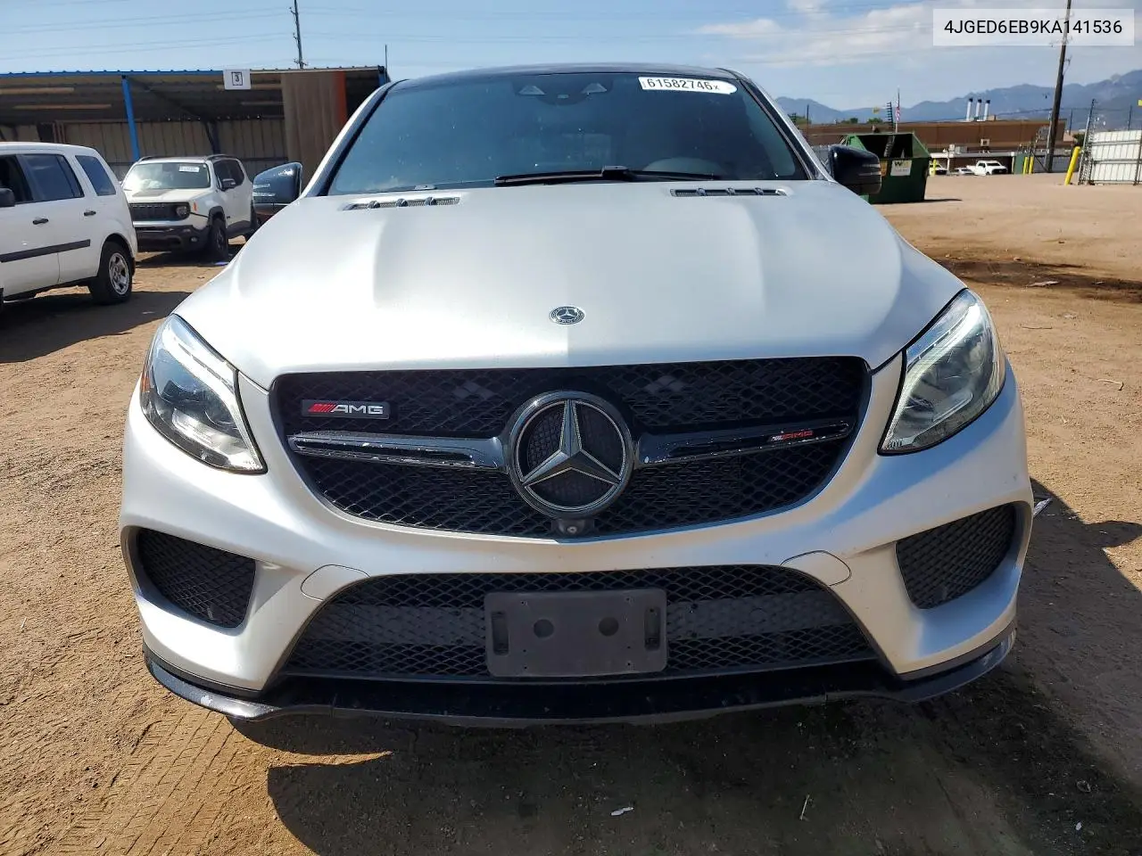 2019 Mercedes-Benz Gle Coupe 43 Amg VIN: 4JGED6EB9KA141536 Lot: 61582746