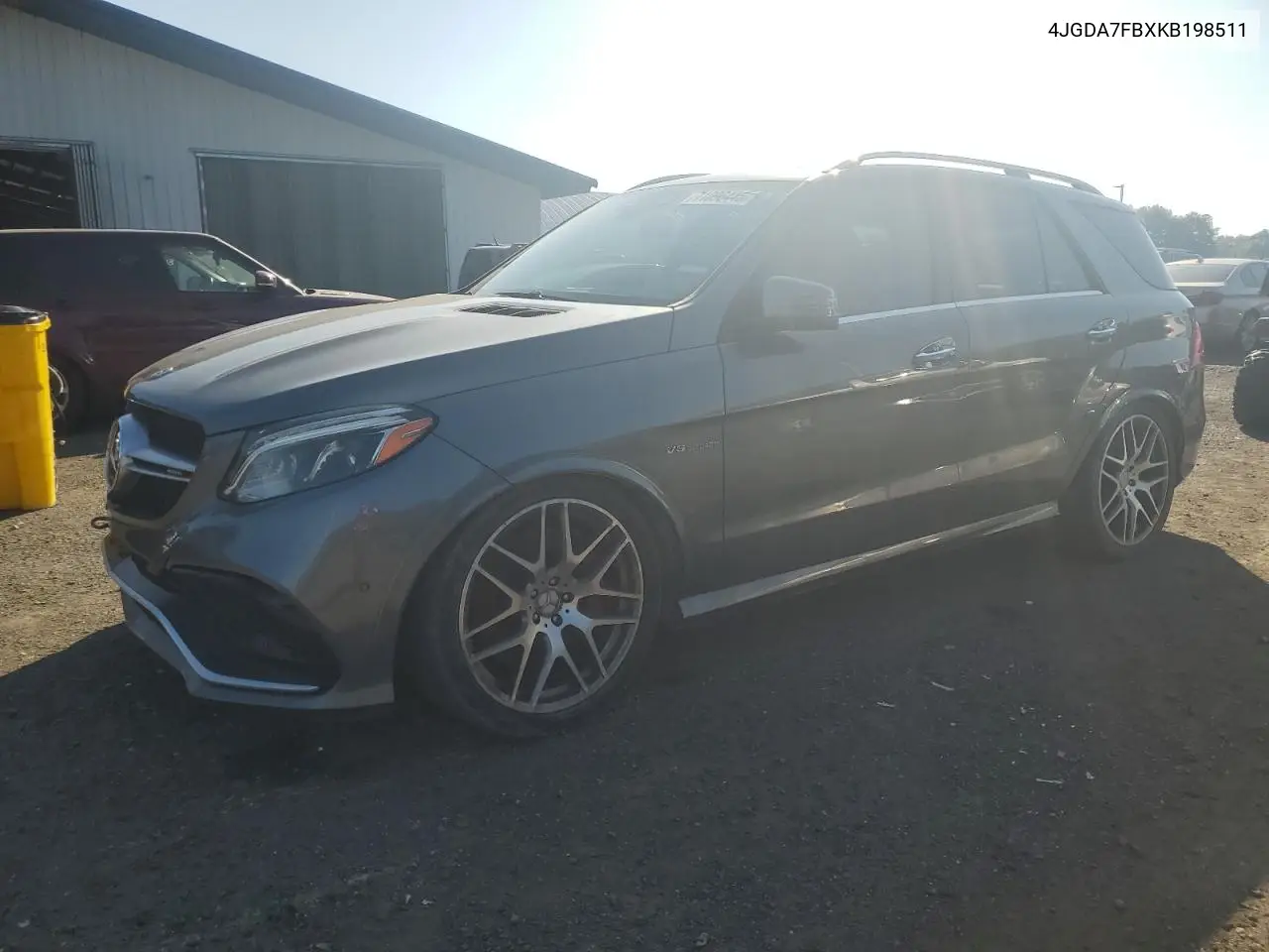 2019 Mercedes-Benz Gle 63 Amg-S 4Matic VIN: 4JGDA7FBXKB198511 Lot: 71096445