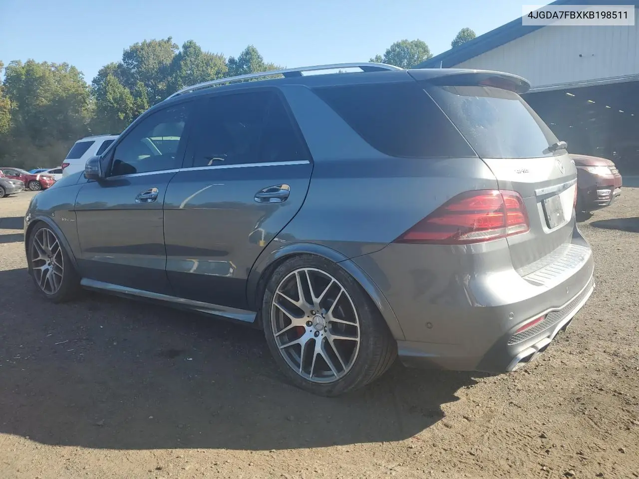 2019 Mercedes-Benz Gle 63 Amg-S 4Matic VIN: 4JGDA7FBXKB198511 Lot: 71096445