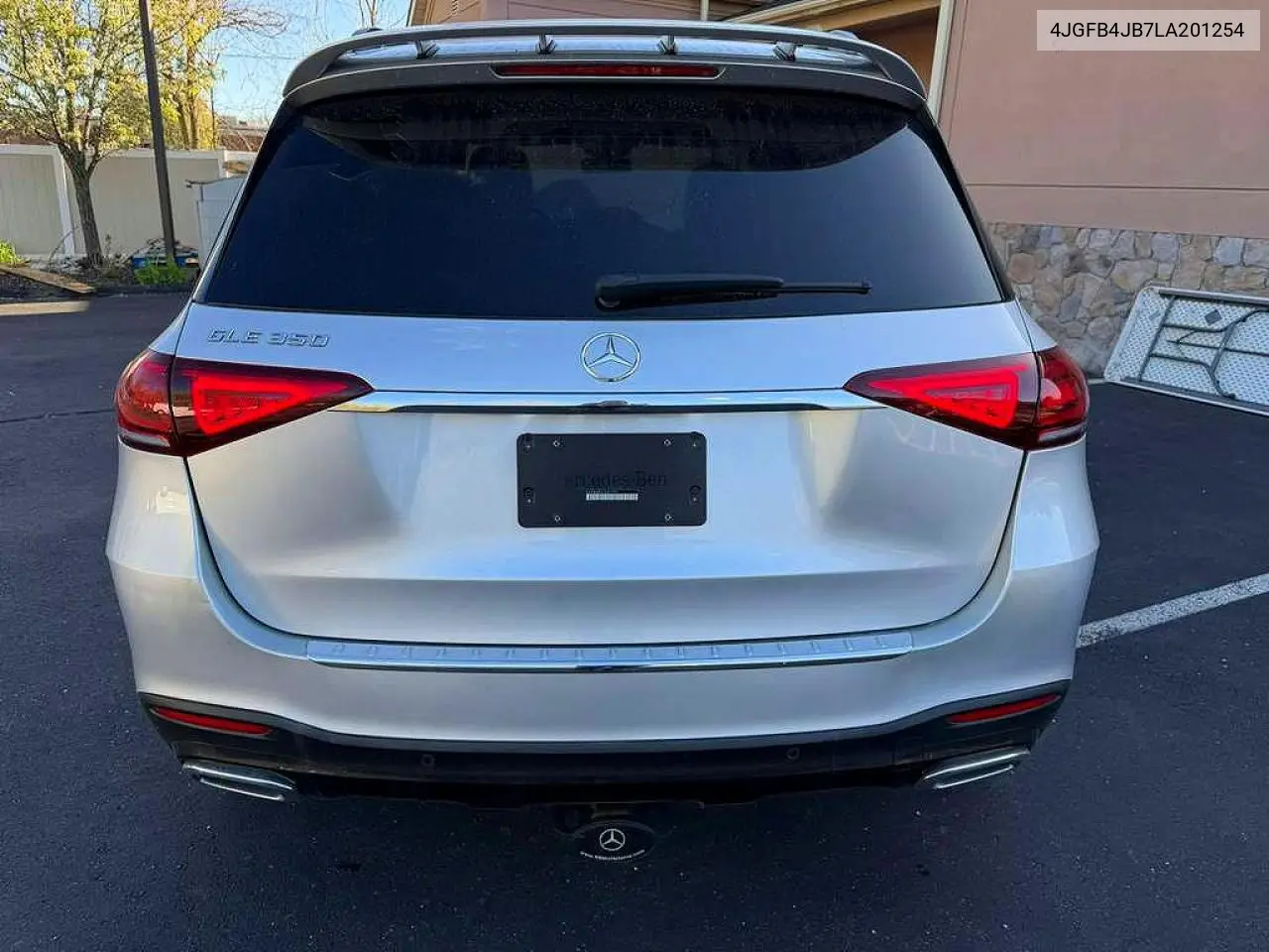 2020 Mercedes-Benz Gle 350 VIN: 4JGFB4JB7LA201254 Lot: 51380016