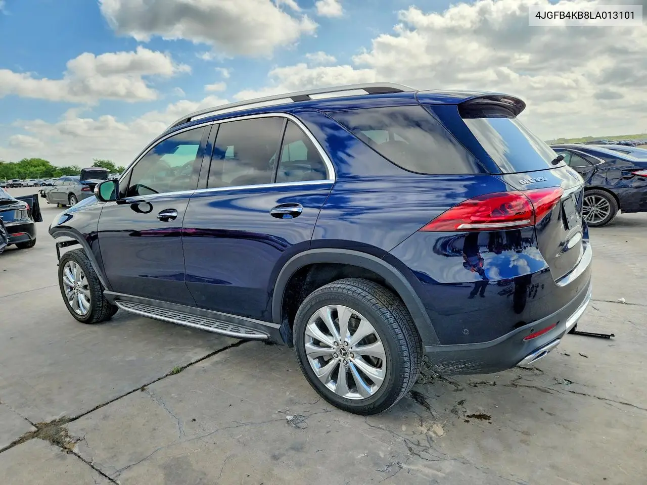 2020 Mercedes-Benz Gle 350 4Matic VIN: 4JGFB4KB8LA013101 Lot: 55973016