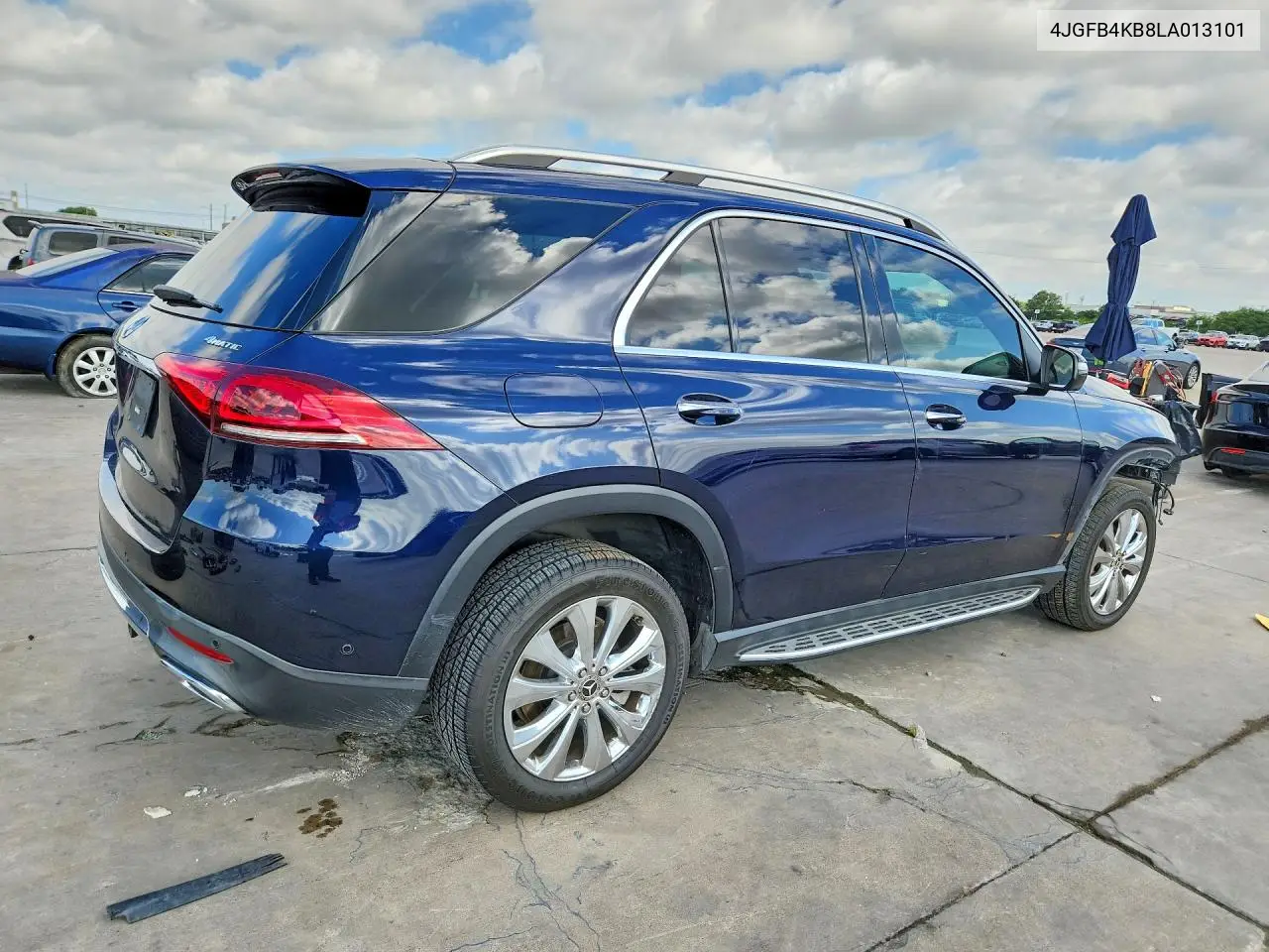 2020 Mercedes-Benz Gle 350 4Matic VIN: 4JGFB4KB8LA013101 Lot: 55973016