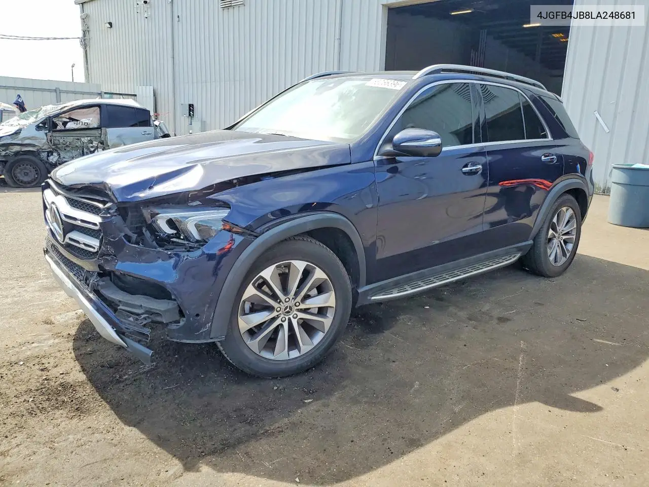 2020 Mercedes-Benz Gle 350 VIN: 4JGFB4JB8LA248681 Lot: 56266396