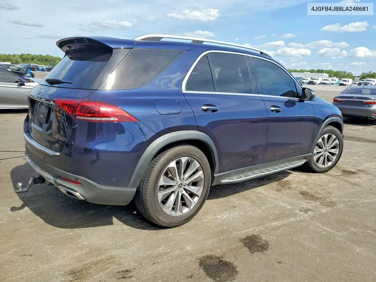 2020 Mercedes-Benz Gle 350 VIN: 4JGFB4JB8LA248681 Lot: 56266396