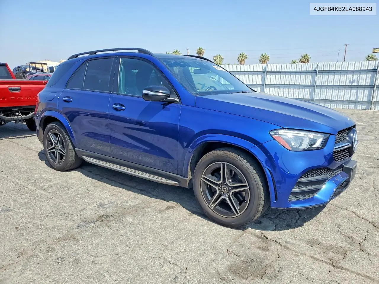 2020 Mercedes-Benz Gle 350 4Matic VIN: 4JGFB4KB2LA088943 Lot: 58849076