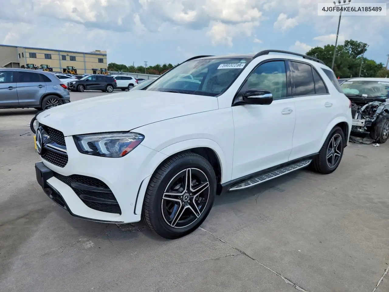 2020 Mercedes-Benz Gle 350 4Matic VIN: 4JGFB4KE6LA185489 Lot: 59032266