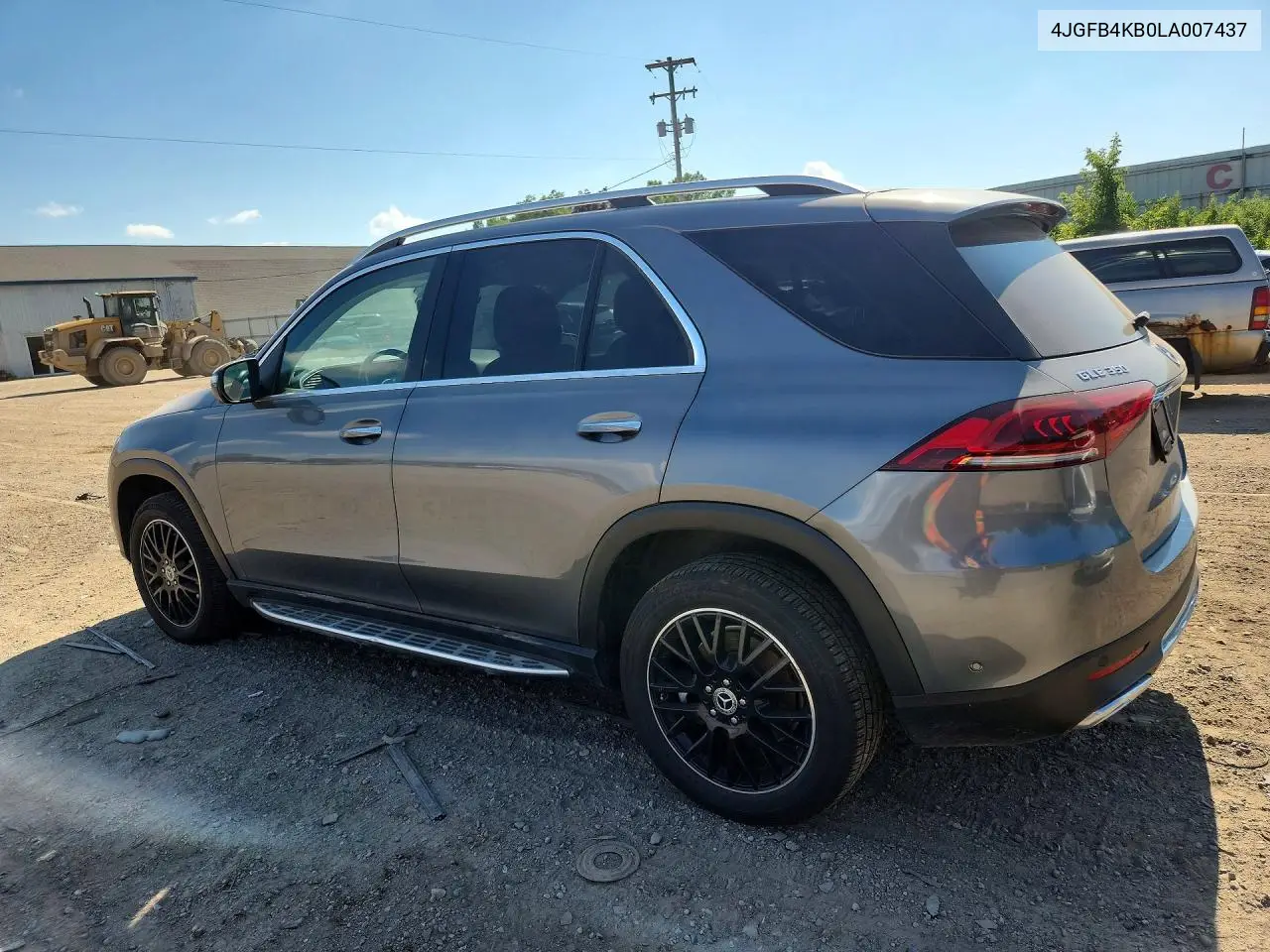 2020 Mercedes-Benz Gle 350 4Matic VIN: 4JGFB4KB0LA007437 Lot: 59300146