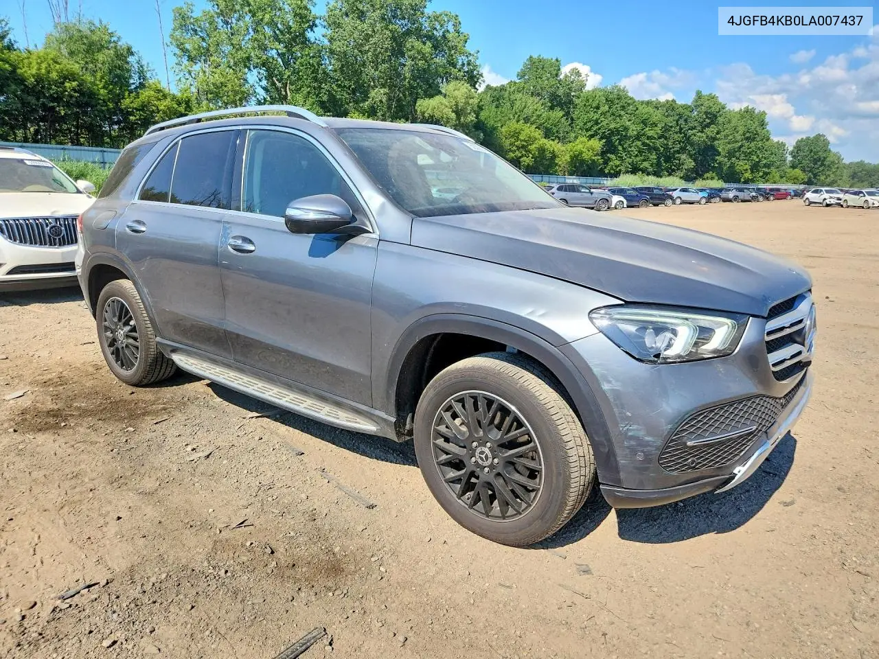 2020 Mercedes-Benz Gle 350 4Matic VIN: 4JGFB4KB0LA007437 Lot: 59300146