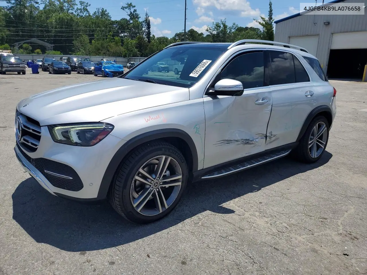 2020 Mercedes-Benz Gle 350 4Matic VIN: 4JGFB4KB9LA076658 Lot: 59576066