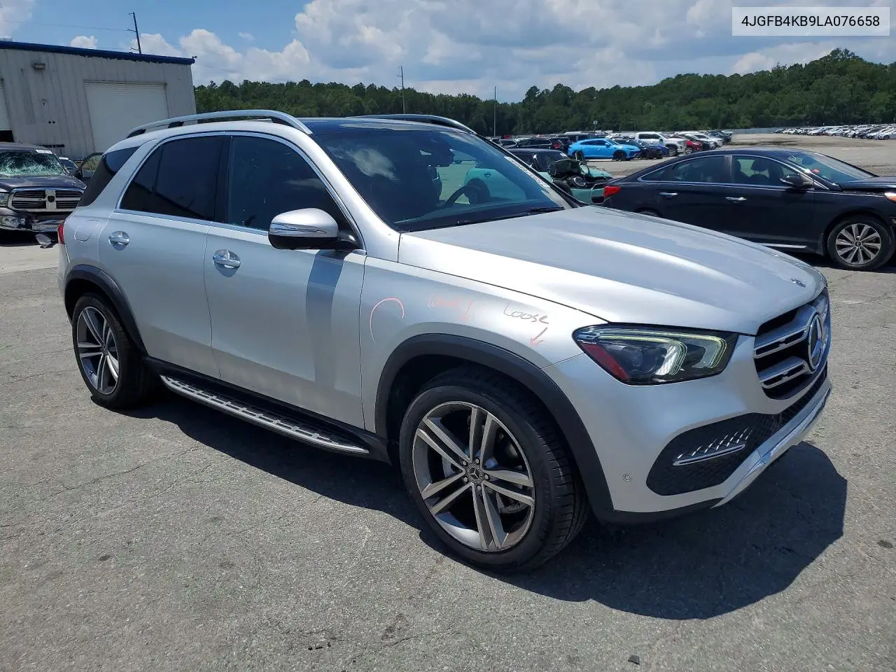 2020 Mercedes-Benz Gle 350 4Matic VIN: 4JGFB4KB9LA076658 Lot: 59576066
