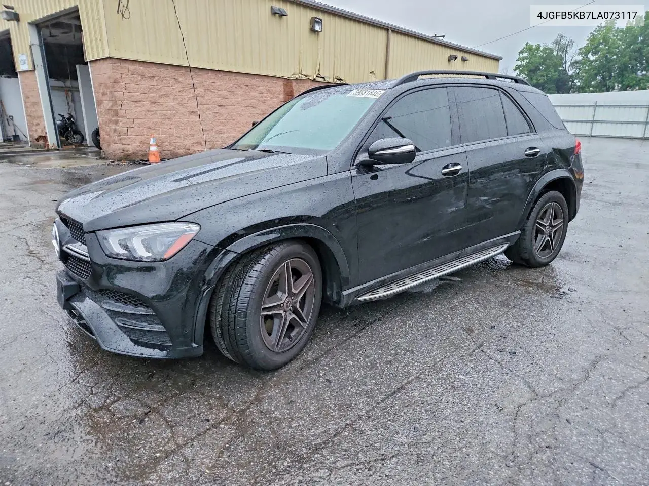 2020 Mercedes-Benz Gle 450 4Matic VIN: 4JGFB5KB7LA073117 Lot: 59581846