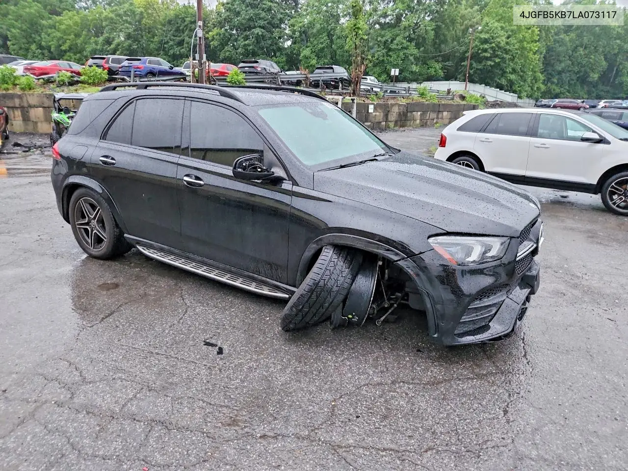 2020 Mercedes-Benz Gle 450 4Matic VIN: 4JGFB5KB7LA073117 Lot: 59581846