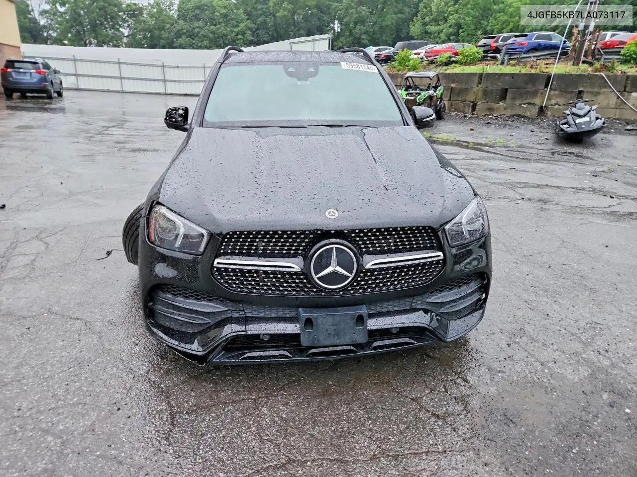 2020 Mercedes-Benz Gle 450 4Matic VIN: 4JGFB5KB7LA073117 Lot: 59581846