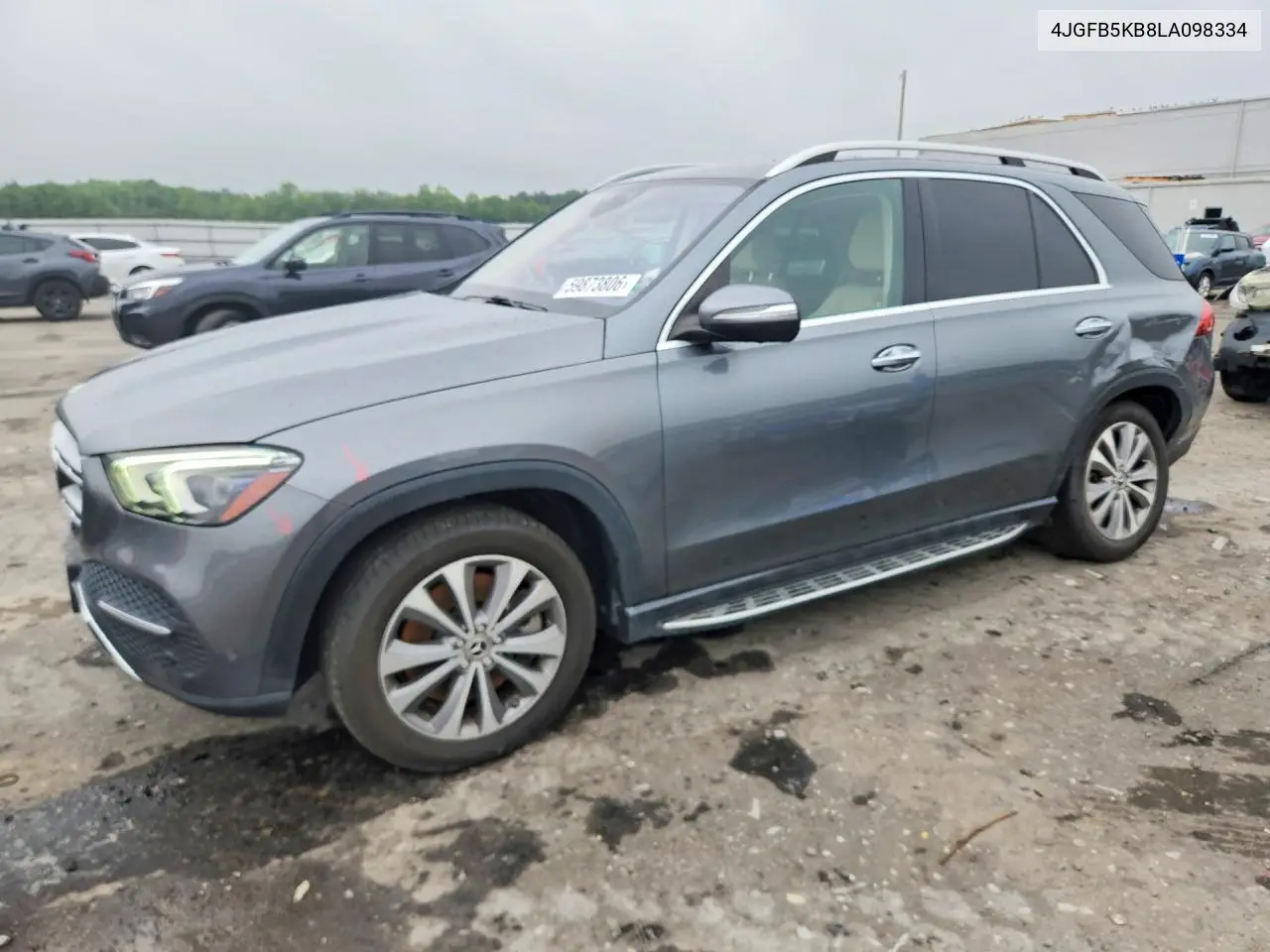 2020 Mercedes-Benz Gle 450 4Matic VIN: 4JGFB5KB8LA098334 Lot: 59873806