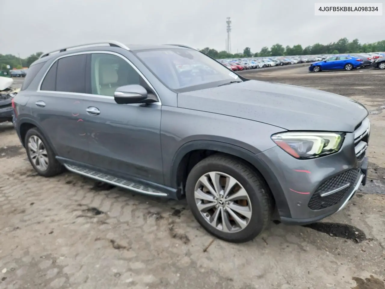 2020 Mercedes-Benz Gle 450 4Matic VIN: 4JGFB5KB8LA098334 Lot: 59873806
