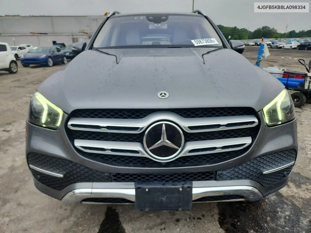 2020 Mercedes-Benz Gle 450 4Matic VIN: 4JGFB5KB8LA098334 Lot: 59873806
