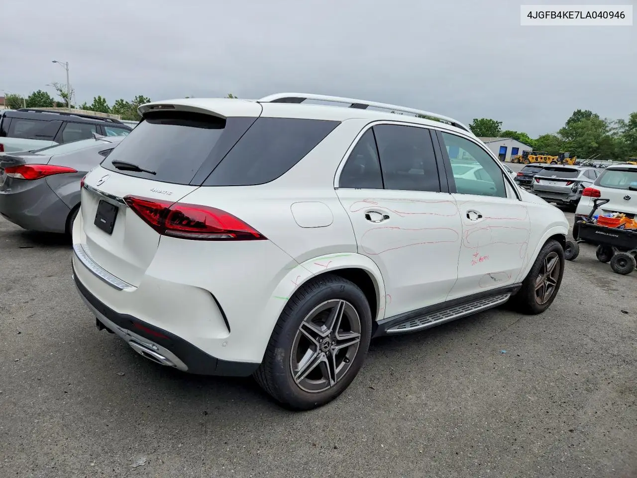 2020 Mercedes-Benz Gle 350 4Matic VIN: 4JGFB4KE7LA040946 Lot: 59987176