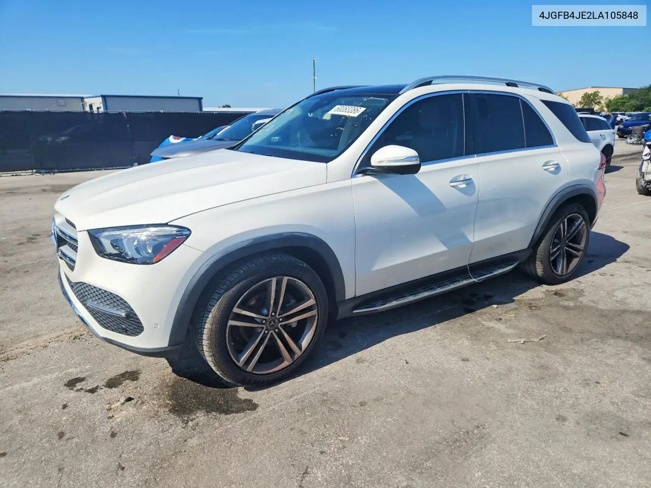 2020 Mercedes-Benz Gle 350 VIN: 4JGFB4JE2LA105848 Lot: 60083386