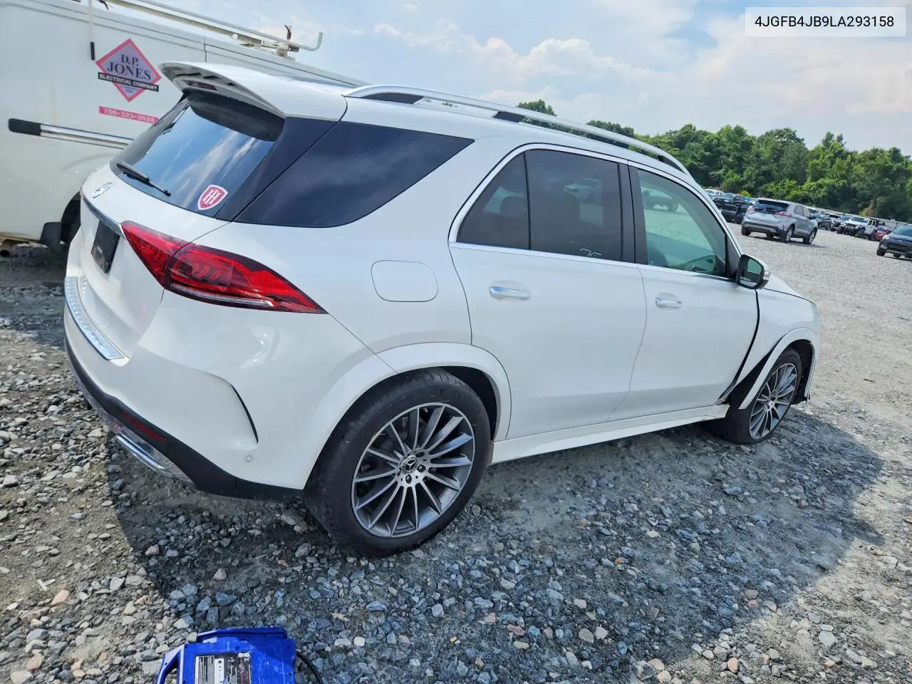 2020 Mercedes-Benz Gle 350 VIN: 4JGFB4JB9LA293158 Lot: 60330056