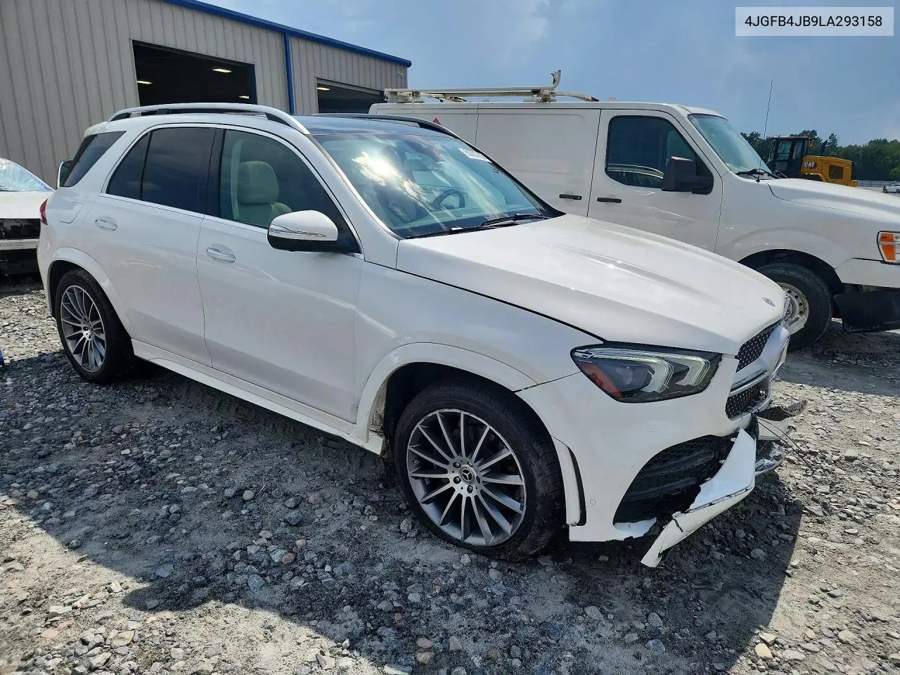 2020 Mercedes-Benz Gle 350 VIN: 4JGFB4JB9LA293158 Lot: 60330056