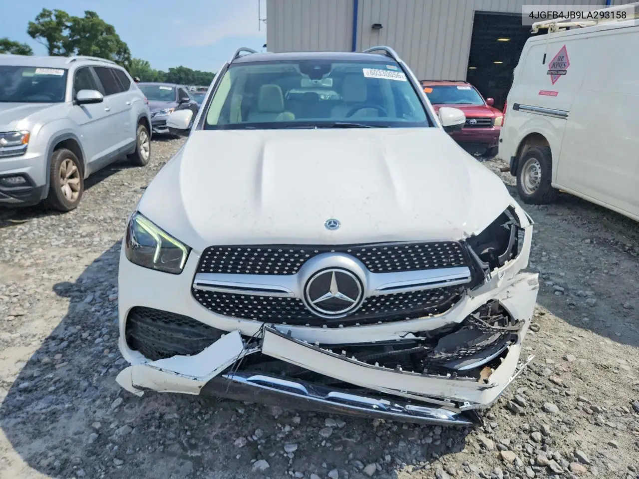 2020 Mercedes-Benz Gle 350 VIN: 4JGFB4JB9LA293158 Lot: 60330056