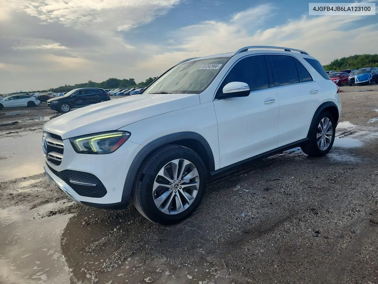 2020 Mercedes-Benz Gle 350 VIN: 4JGFB4JB6LA123100 Lot: 61242966