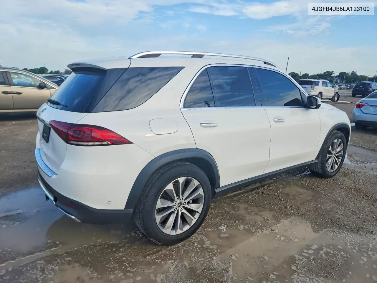 2020 Mercedes-Benz Gle 350 VIN: 4JGFB4JB6LA123100 Lot: 61242966