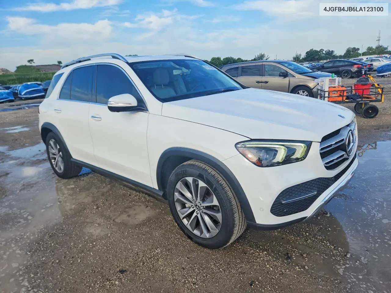 2020 Mercedes-Benz Gle 350 VIN: 4JGFB4JB6LA123100 Lot: 61242966