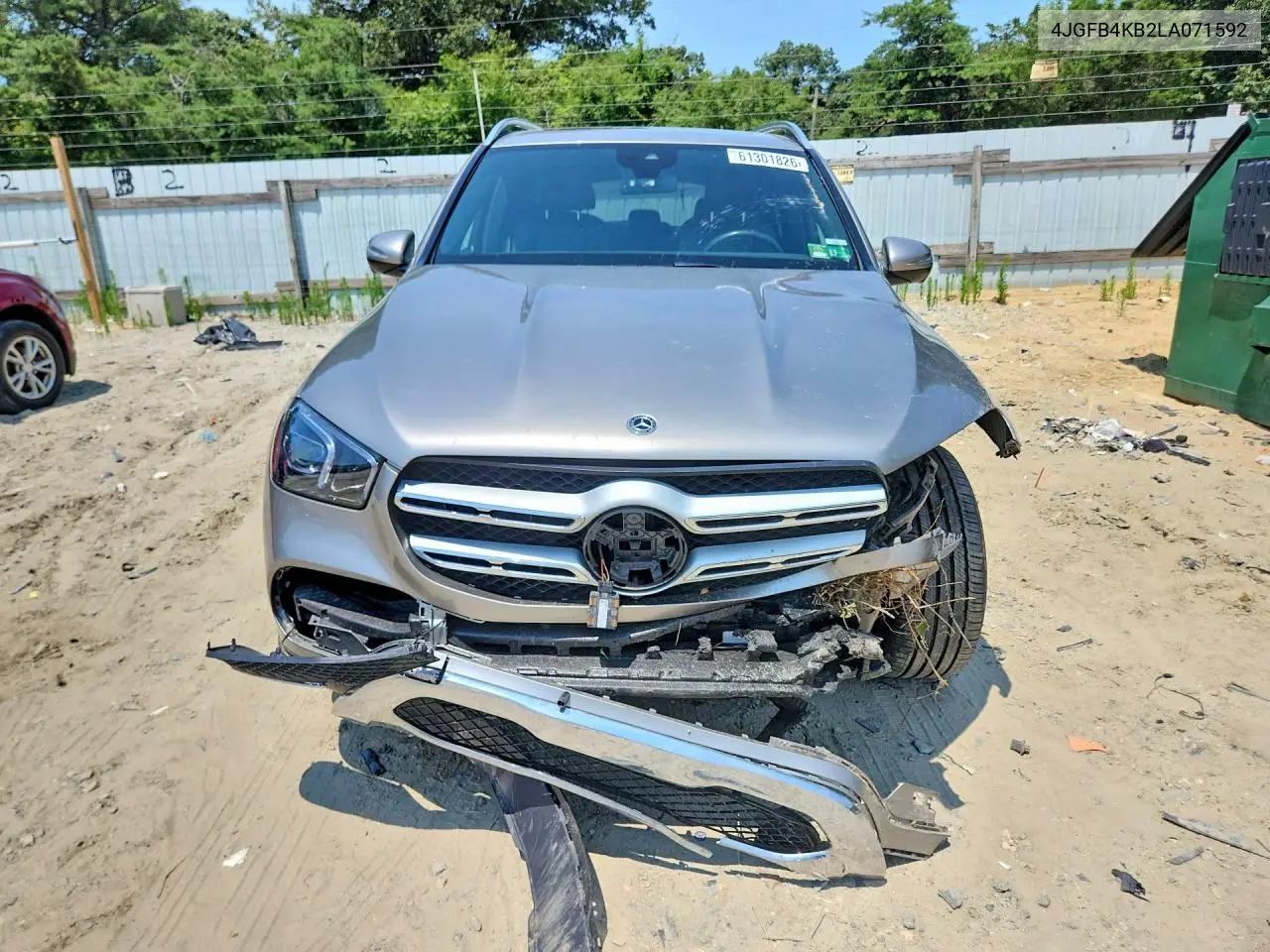 2020 Mercedes-Benz Gle 350 4Matic VIN: 4JGFB4KB2LA071592 Lot: 61301826
