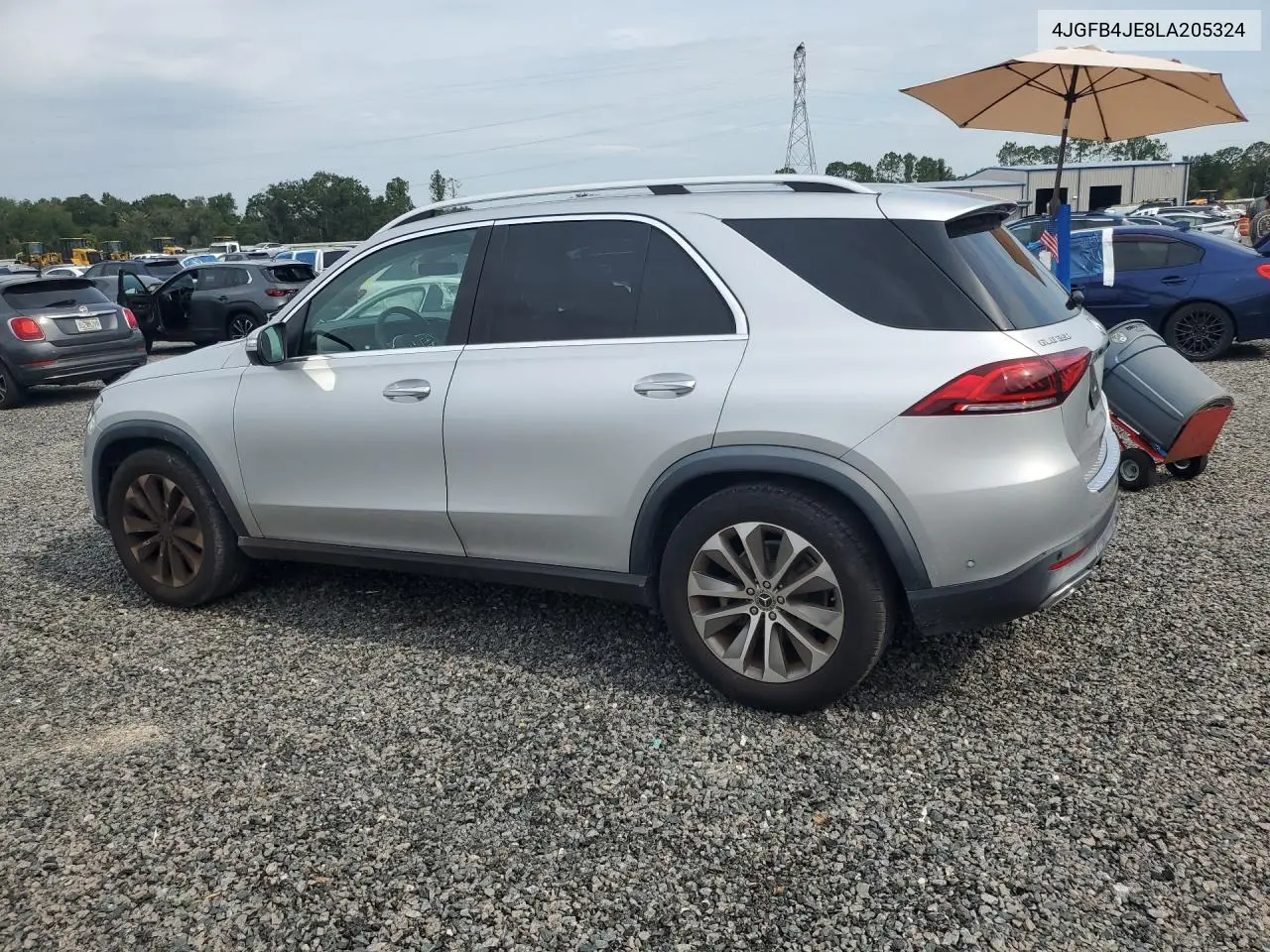 2020 Mercedes-Benz Gle 350 VIN: 4JGFB4JE8LA205324 Lot: 61301946