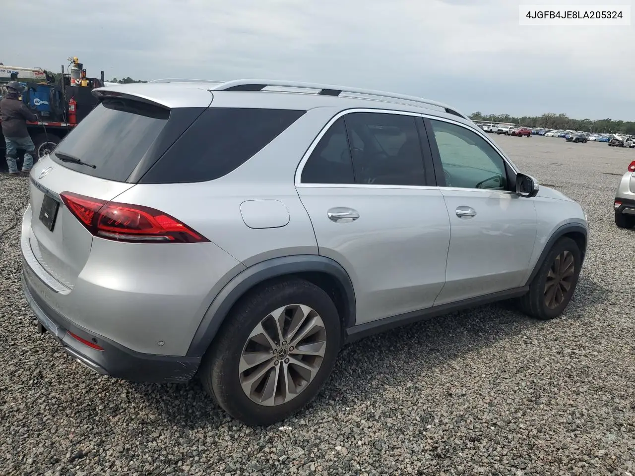 2020 Mercedes-Benz Gle 350 VIN: 4JGFB4JE8LA205324 Lot: 61301946