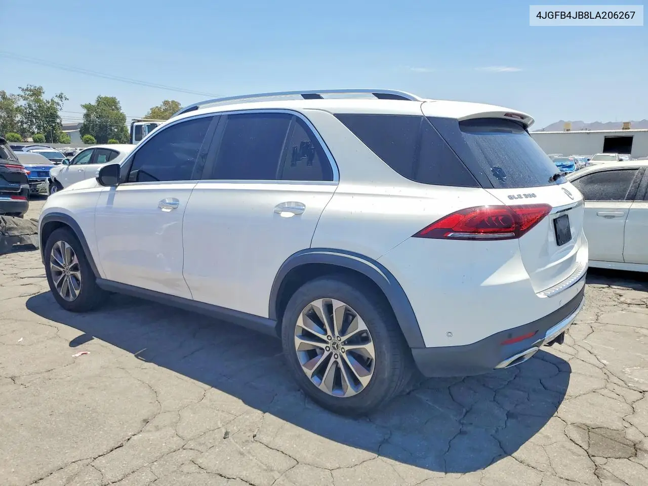 2020 Mercedes-Benz Gle 350 VIN: 4JGFB4JB8LA206267 Lot: 61327056