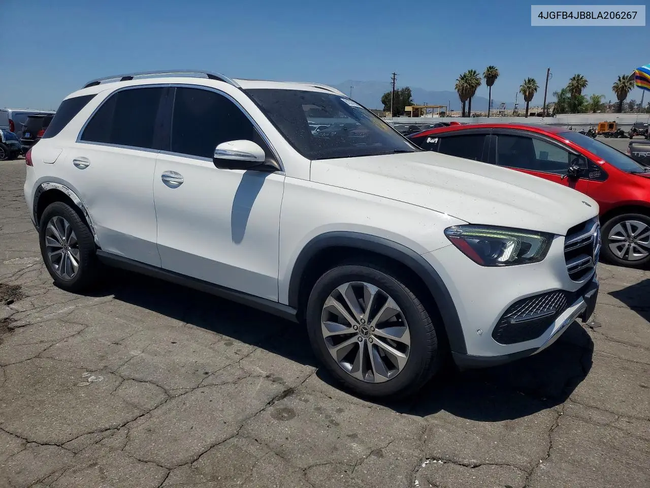 2020 Mercedes-Benz Gle 350 VIN: 4JGFB4JB8LA206267 Lot: 61327056