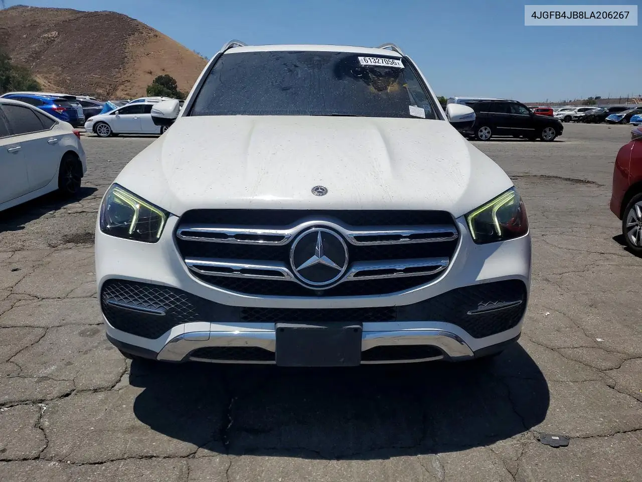 2020 Mercedes-Benz Gle 350 VIN: 4JGFB4JB8LA206267 Lot: 61327056