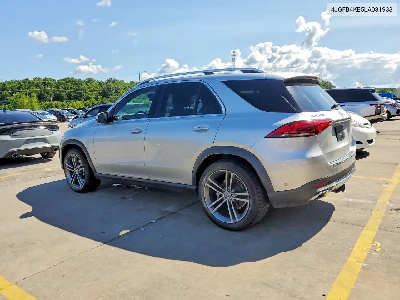2020 Mercedes-Benz Gle 350 4Matic VIN: 4JGFB4KE5LA081933 Lot: 61340686