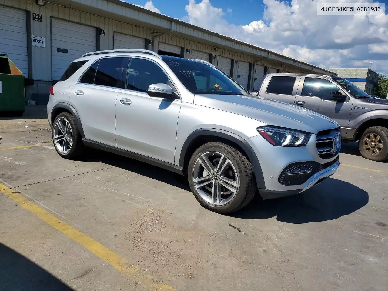 2020 Mercedes-Benz Gle 350 4Matic VIN: 4JGFB4KE5LA081933 Lot: 61340686